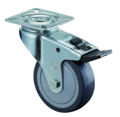 ブレーキ錠の車輪が付いている器具の足車の旋回装置の足車