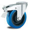 8つのインチの空の重要部品の足車の車輪のトロリーはカートの足車を動かす
