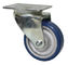 4インチの旋回装置のアルミニウム足車のゴム製 トロリー車輪300lbs
